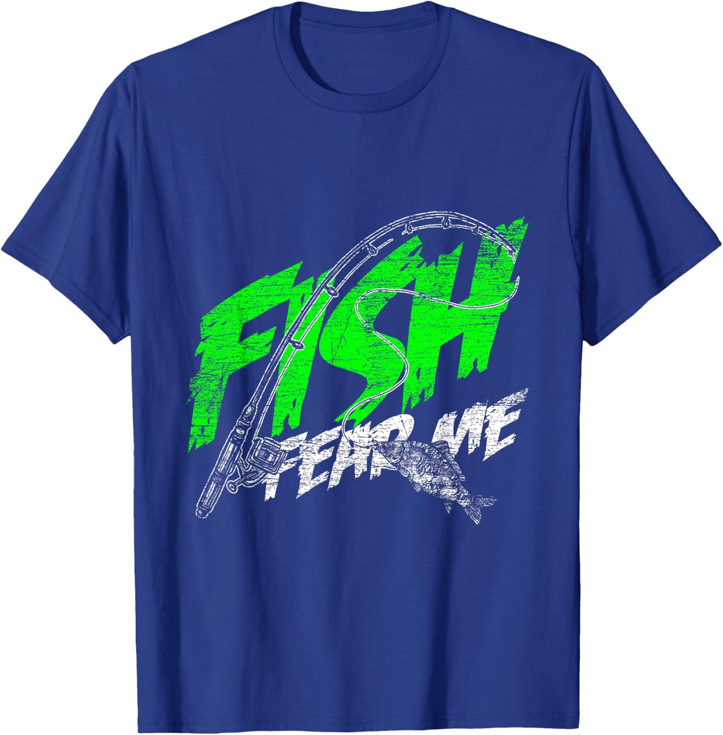 Fish Fear Me T-Shirt - T-Shirt | Royal