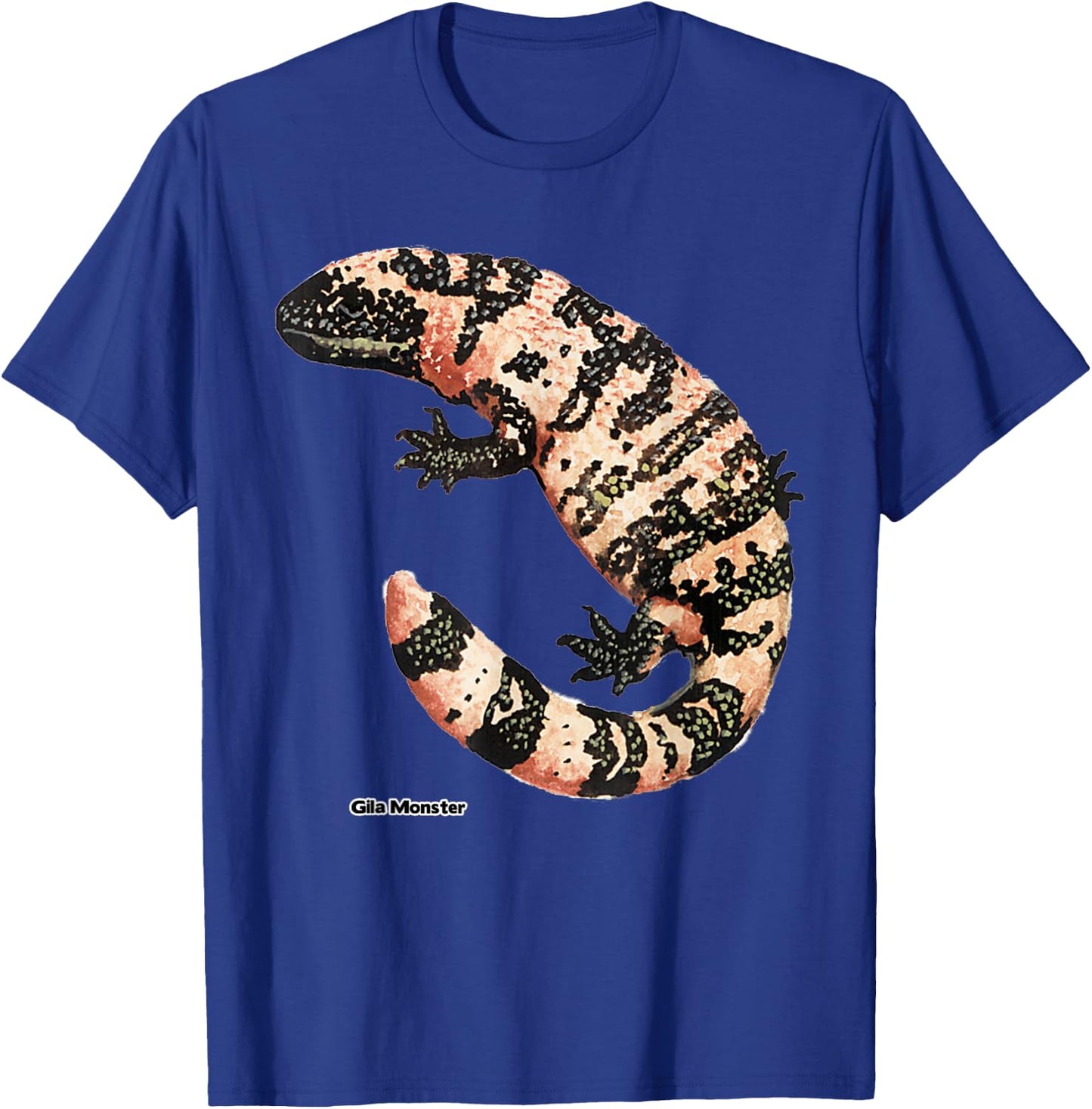 Lotta Shirts: Gila Monster Lizard Animal Reptile T-Shirt - T-Shirt | Royal