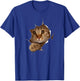 Sweet Kitten Torn Cloth - Funny Cat Lover Cat Owner Cat Lady T-Shirt - T-Shirt | Royal
