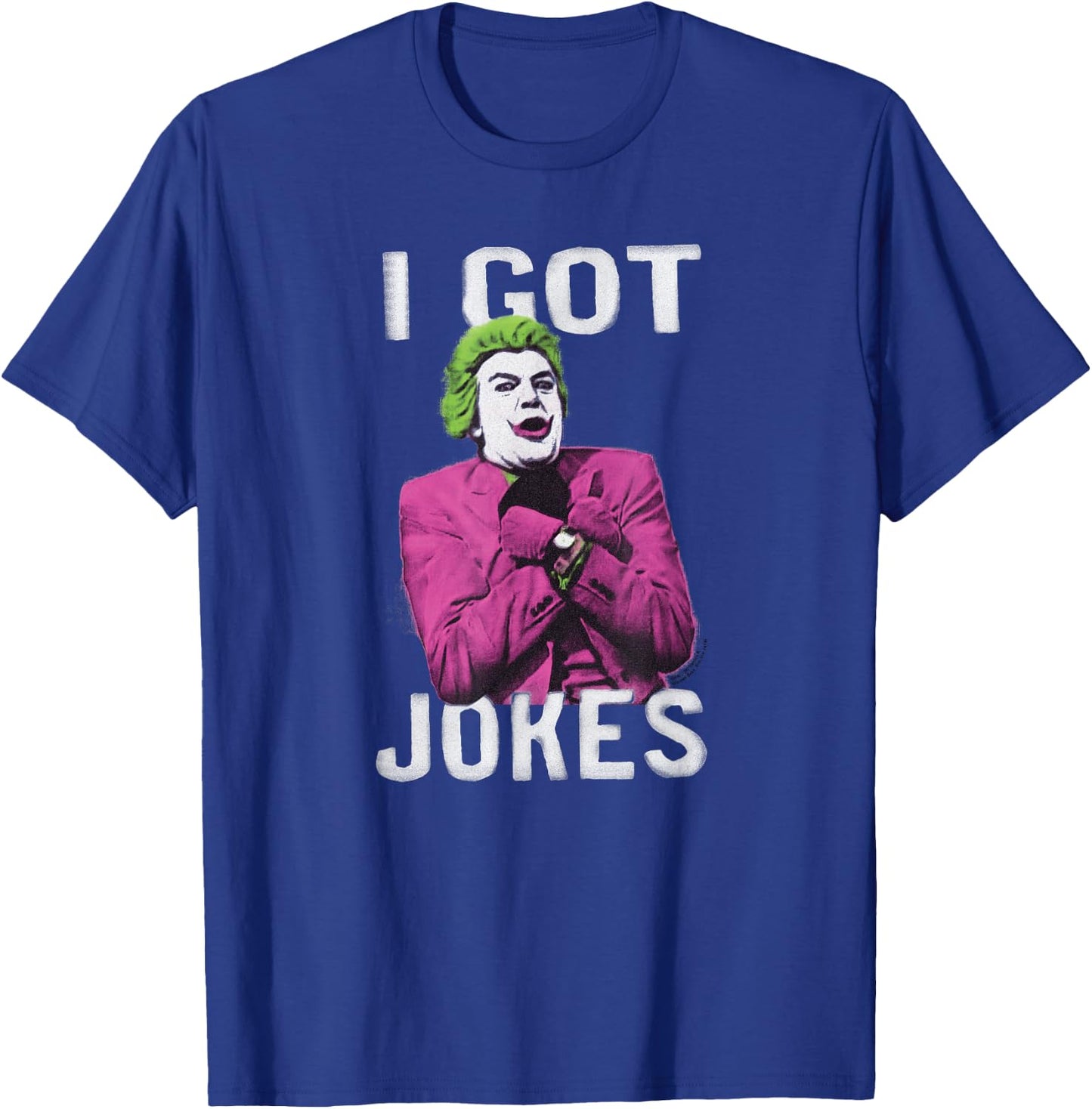 Batman Classic TV Series The Joker Got Jokes T-Shirt - T-Shirt | Royal