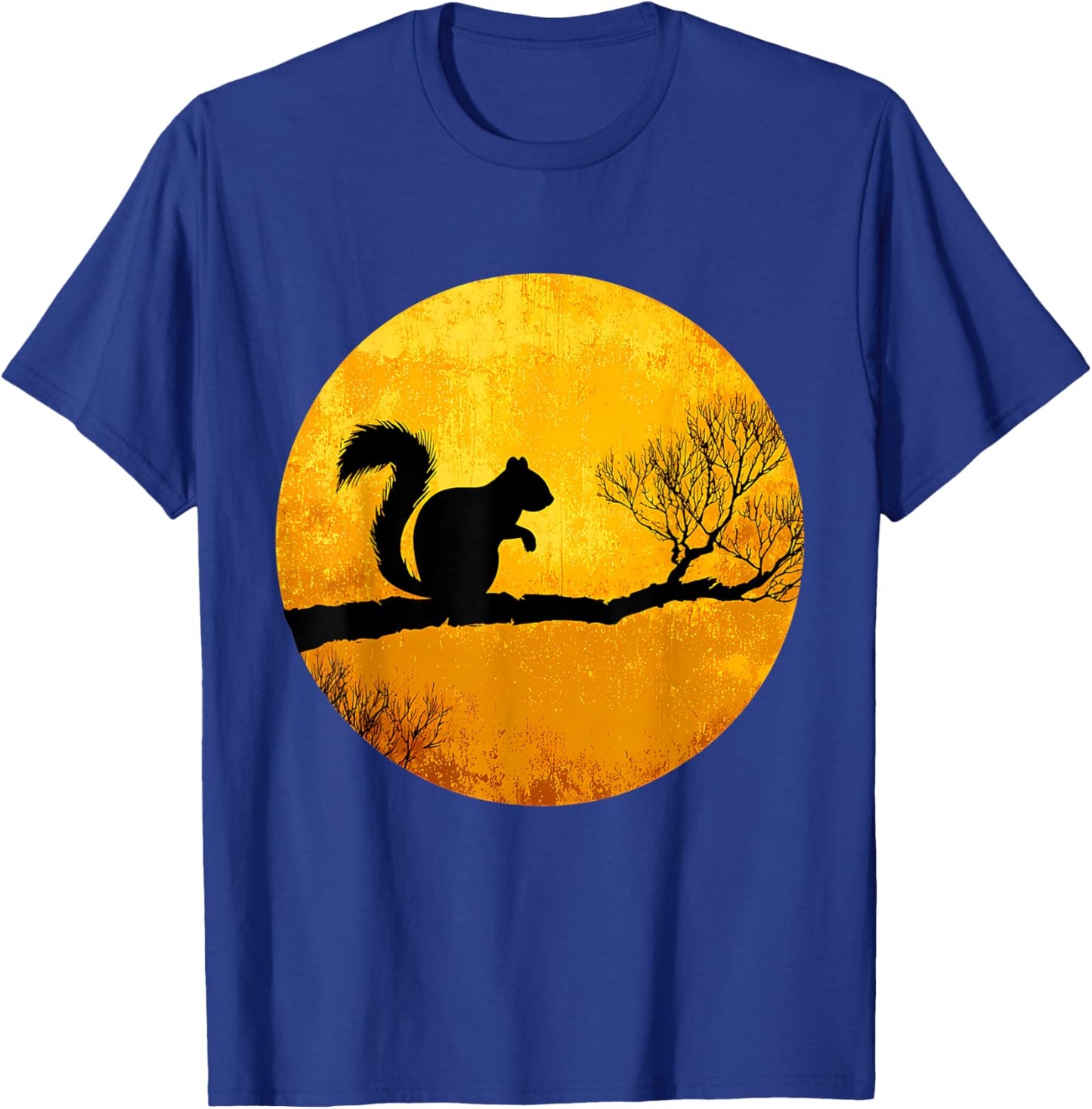 Squirrel Animal Art Portrait Wildlife Forest Squirrel Lover T-Shirt - T-Shirt | Royal