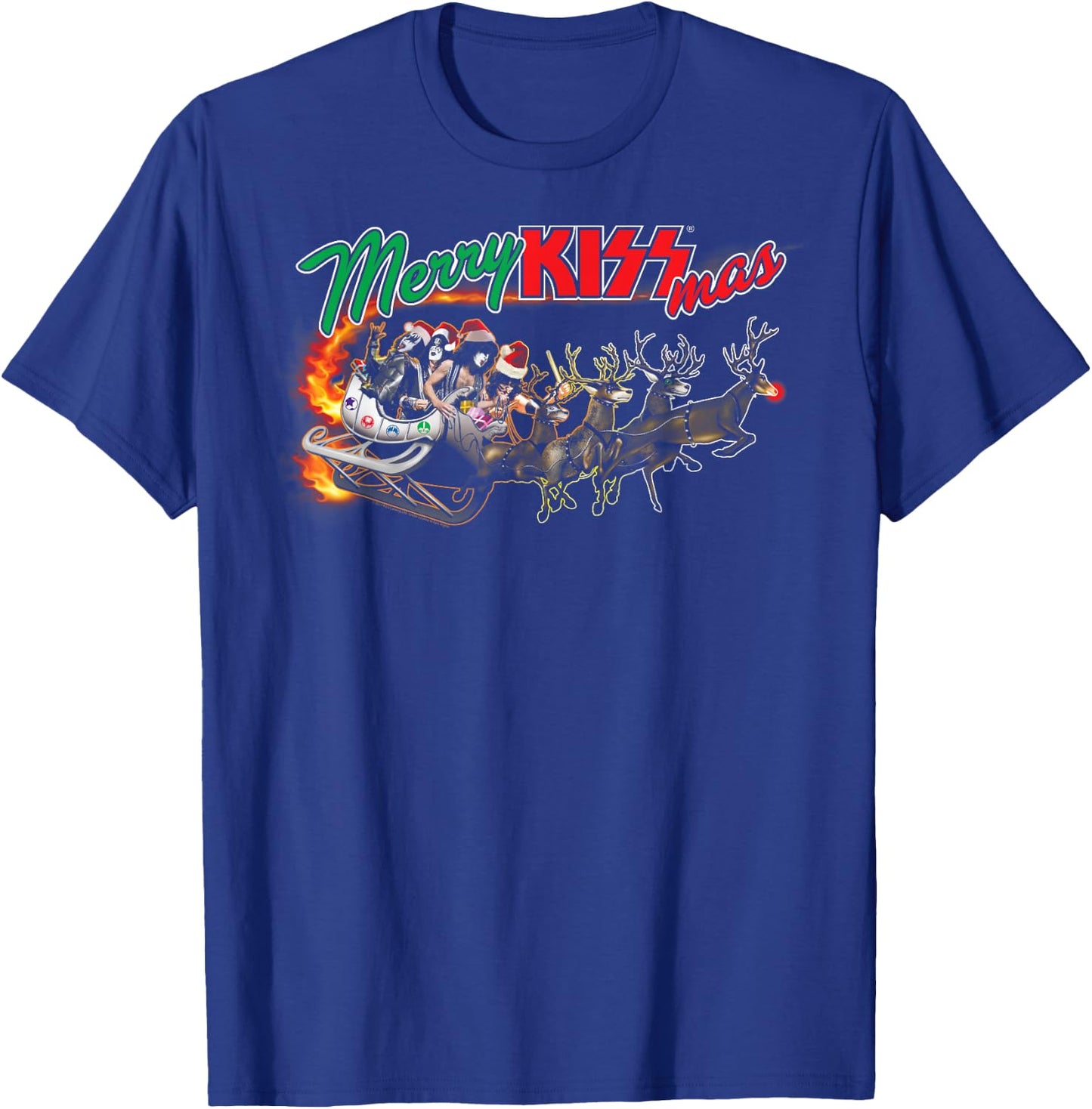 KISS - Sleigh T-Shirt - T-Shirt | Royal