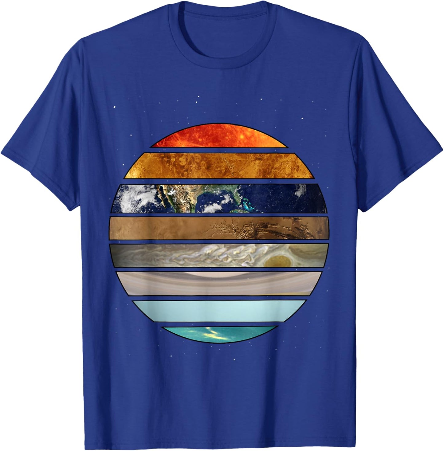 Amazing Planet Great Astronomy Gift T-Shirt - T-Shirt | Royal