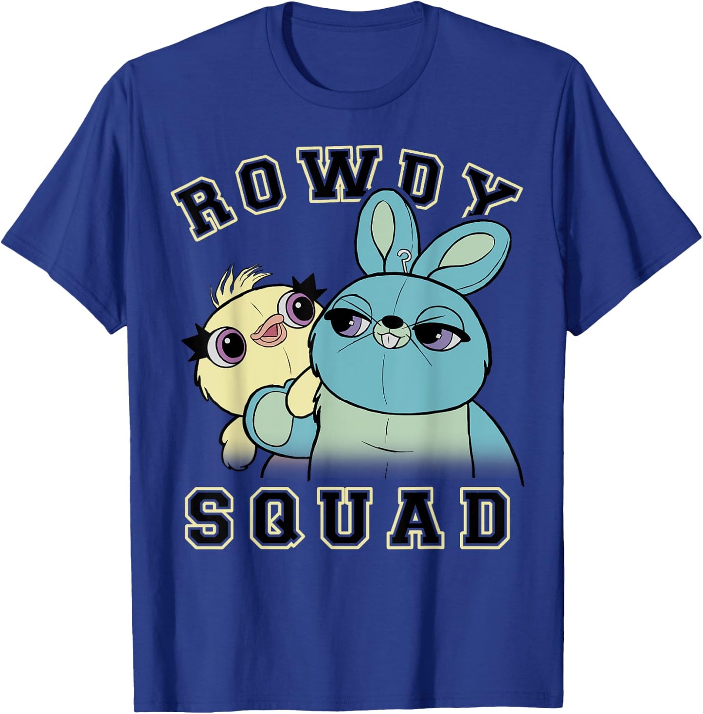 Disney Pixar Toy Story 4 Ducky & Bunny Rowdy Squad Friends T-Shirt - T-Shirt | Royal