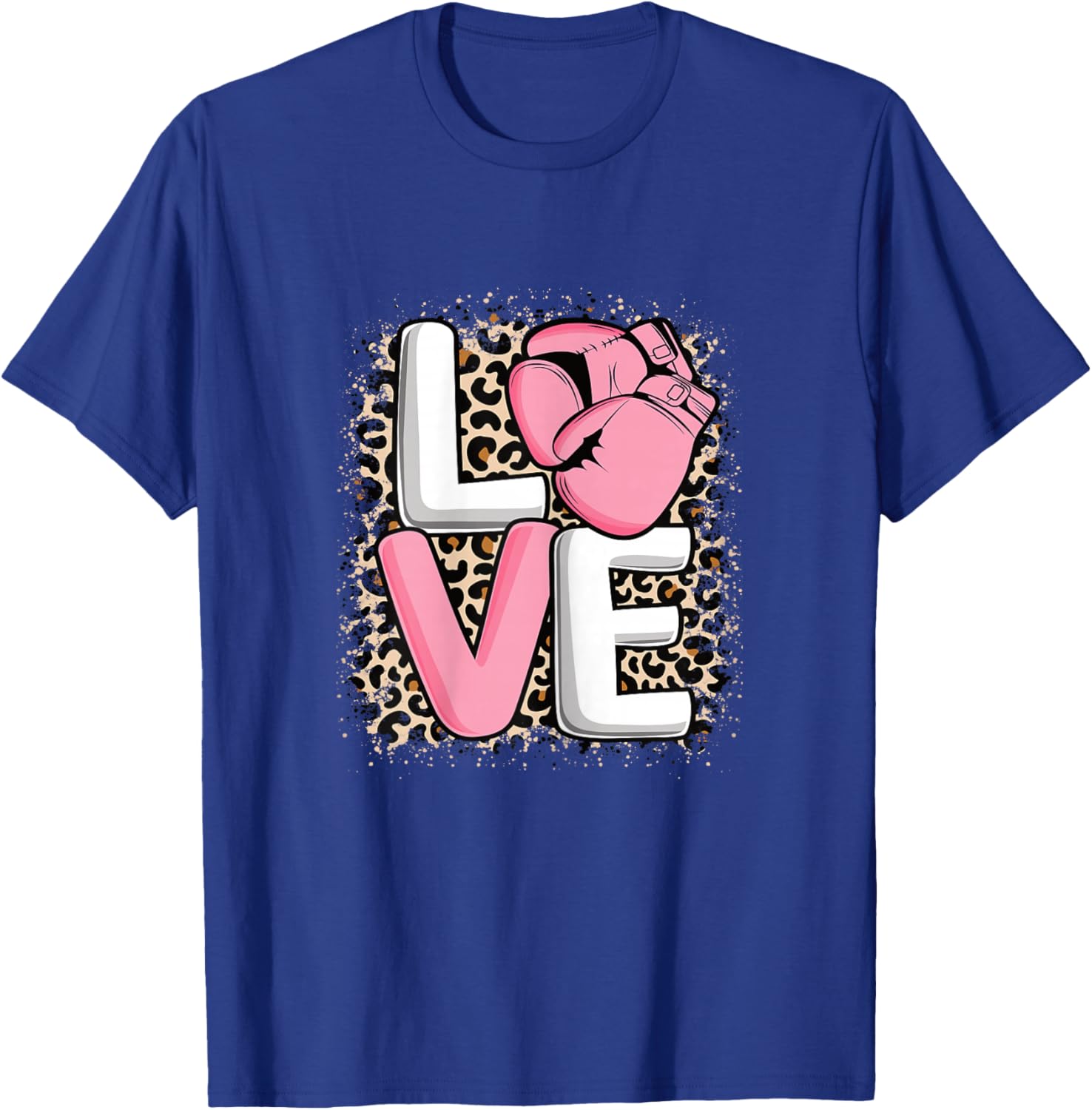 Love Boxing Cute Boxer Women Girls T-Shirt - T-Shirt | Royal