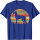 Vintage Retro Shirt Great Dane Dog Women Kid T-Shirt - T-Shirt | Royal