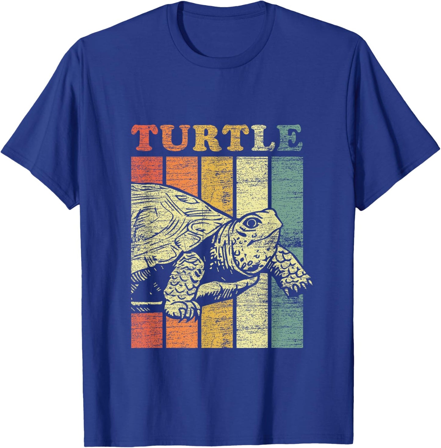 Retro Turtle T-Shirt - T-Shirt | Royal