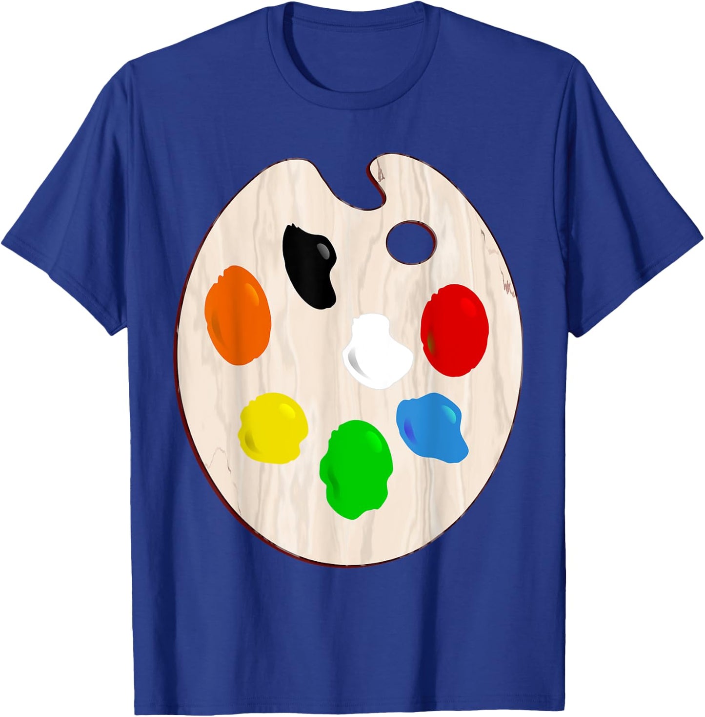 Painter Artist Paint Palette Costume Halloween T-Shirt - T-Shirt | Royal