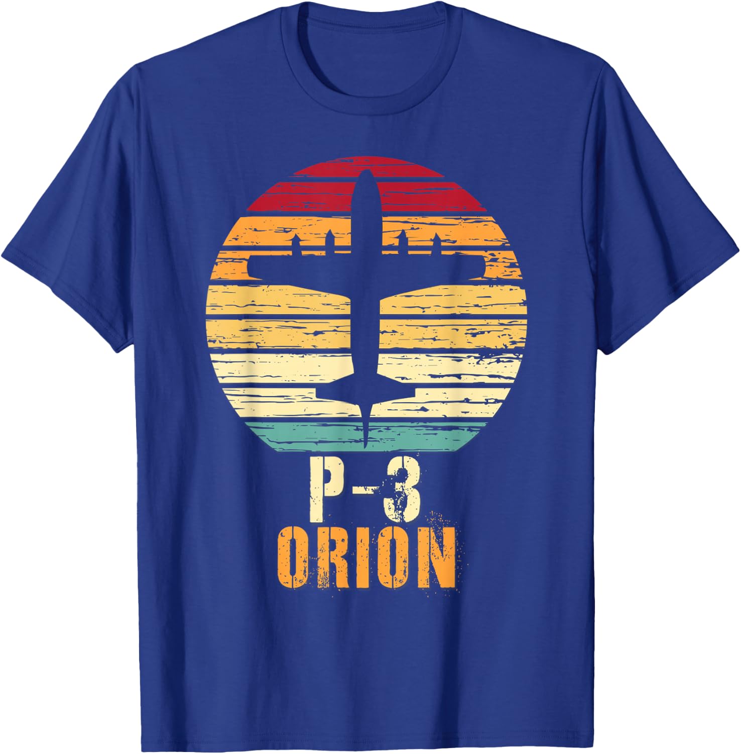 Vintage Lockheed P-3 Orion Aviation Shirt T-Shirt - T-Shirt | Royal