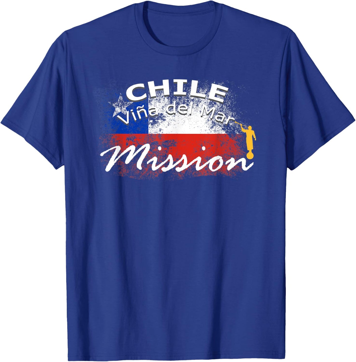 Chile Vina del Mar Mormon LDS Mission Missionary Gift T-Shirt - T-Shirt | Royal