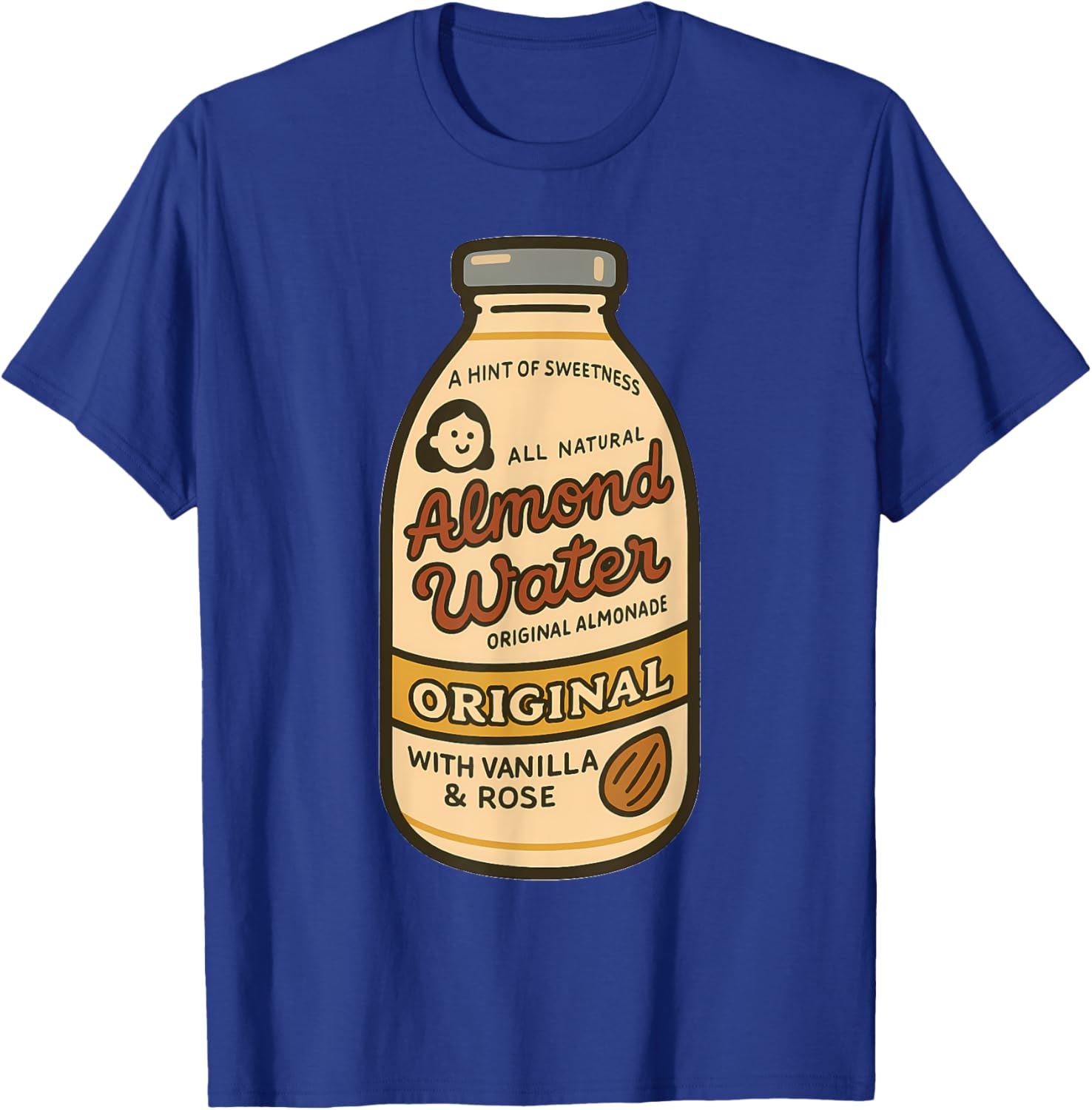 Backrooms Retro Almond Water T-Shirt - T-Shirt | Royal