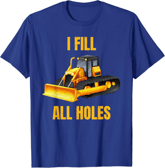 Dozer Operator - Excavator Operator Gift T-Shirt - T-Shirt | Royal