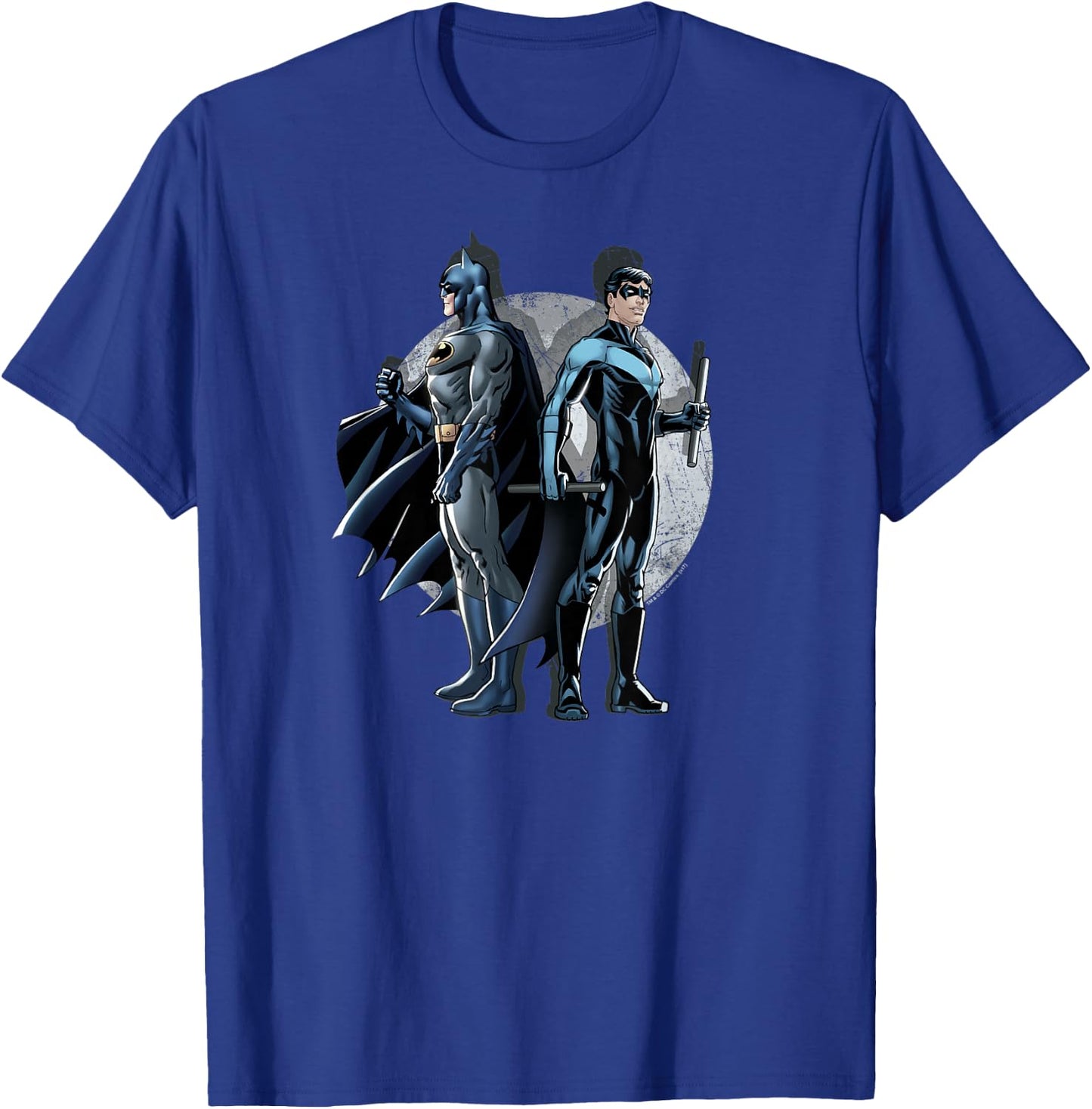 Batman and Nightwing Spotlight T-Shirt - T-Shirt | Royal