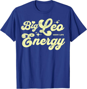 Big Leo Energy T-Shirt - T-Shirt | Royal