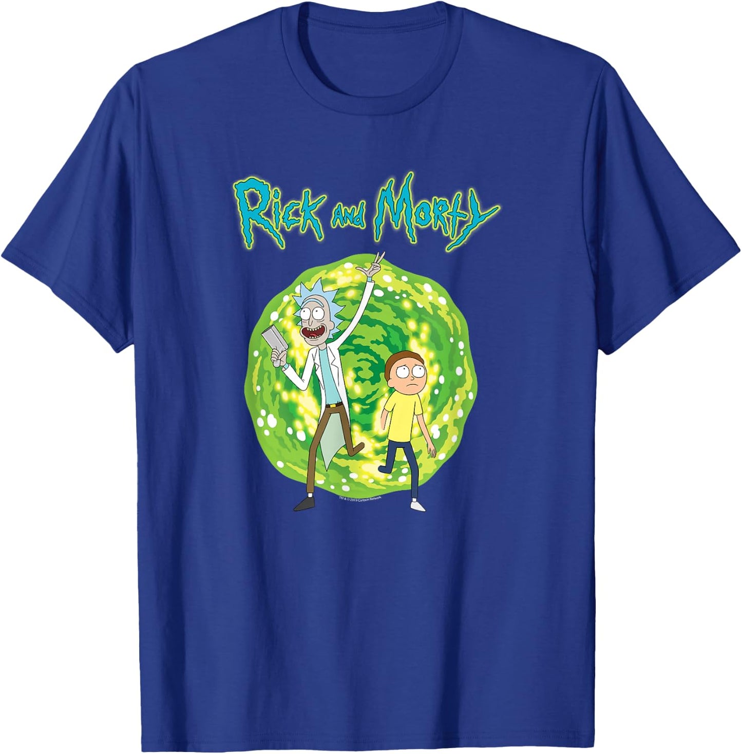 Rick and Morty Dimension Portal,Short Sleeve T-Shirt - T-Shirt | Royal