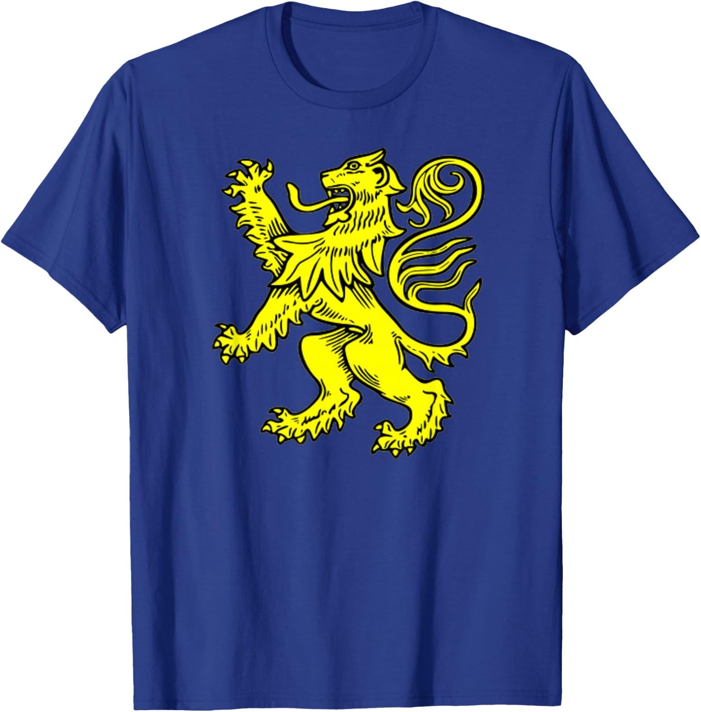 Classic Medieval Middle Ages Lion T-Shirt - T-Shirt | Royal