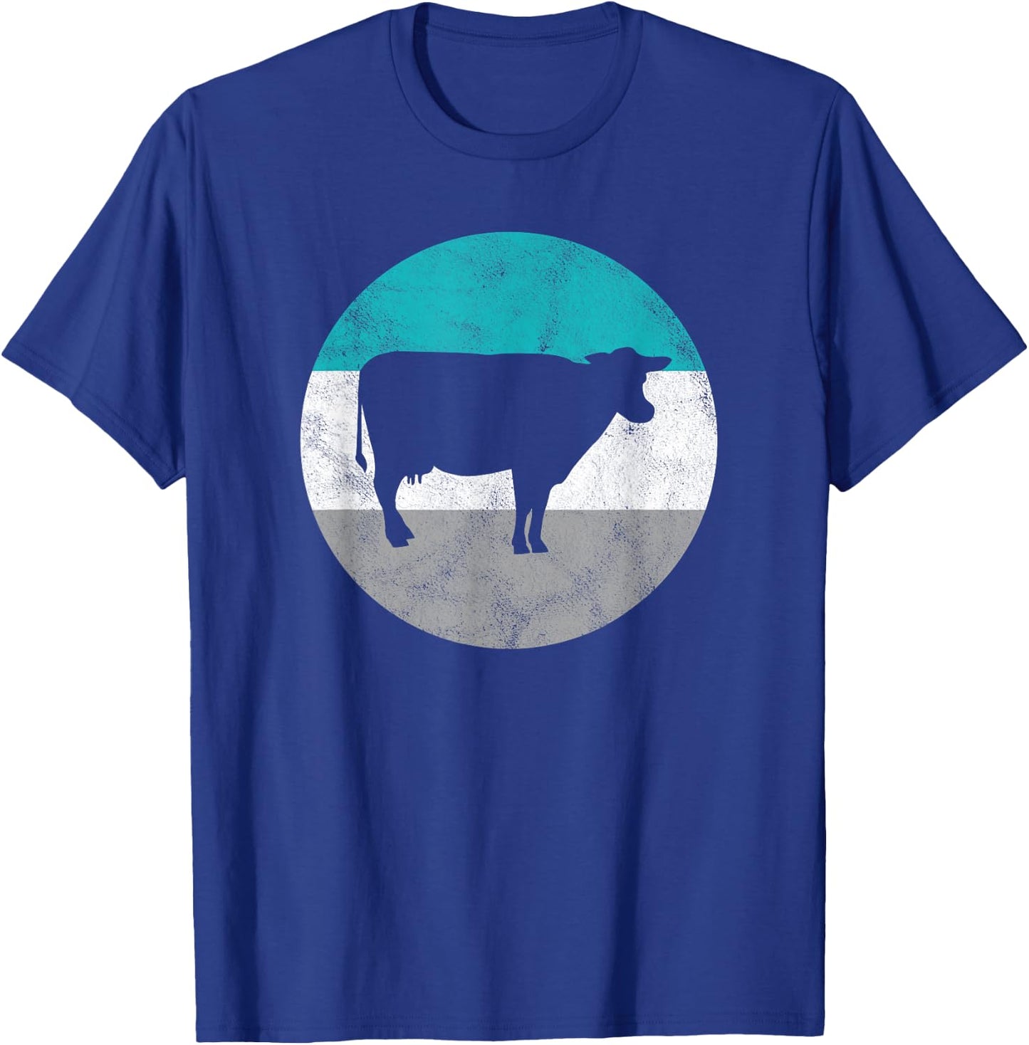 Cow Gift Shirt Women Boys & Girls T-Shirt - T-Shirt | Royal