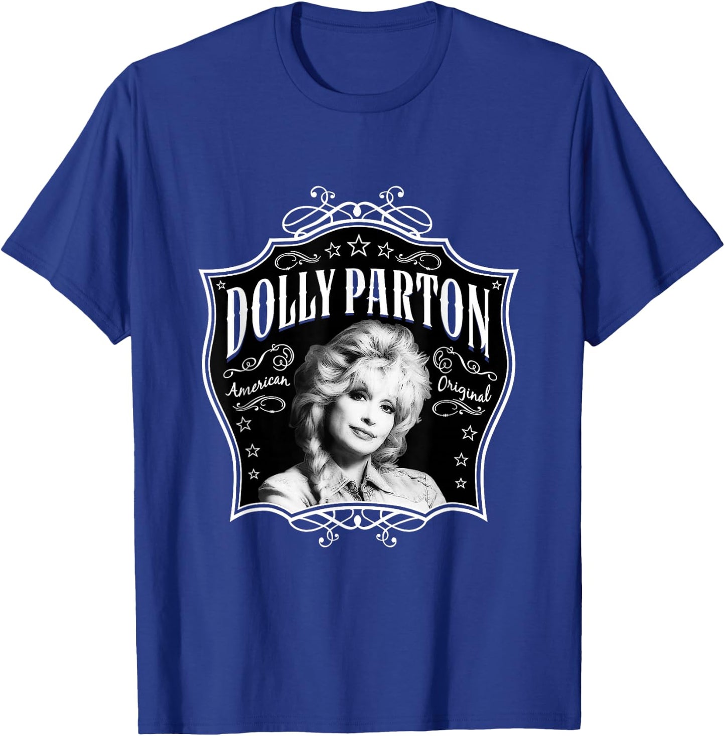 Dolly Parton American Original Small T-Shirt - T-Shirt | Royal