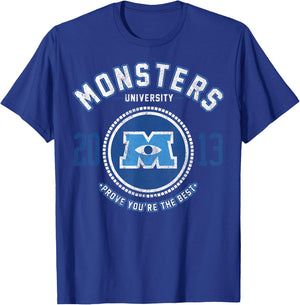 Disney Monsters University Logo Graphic T-Shirt - T-Shirt | Royal
