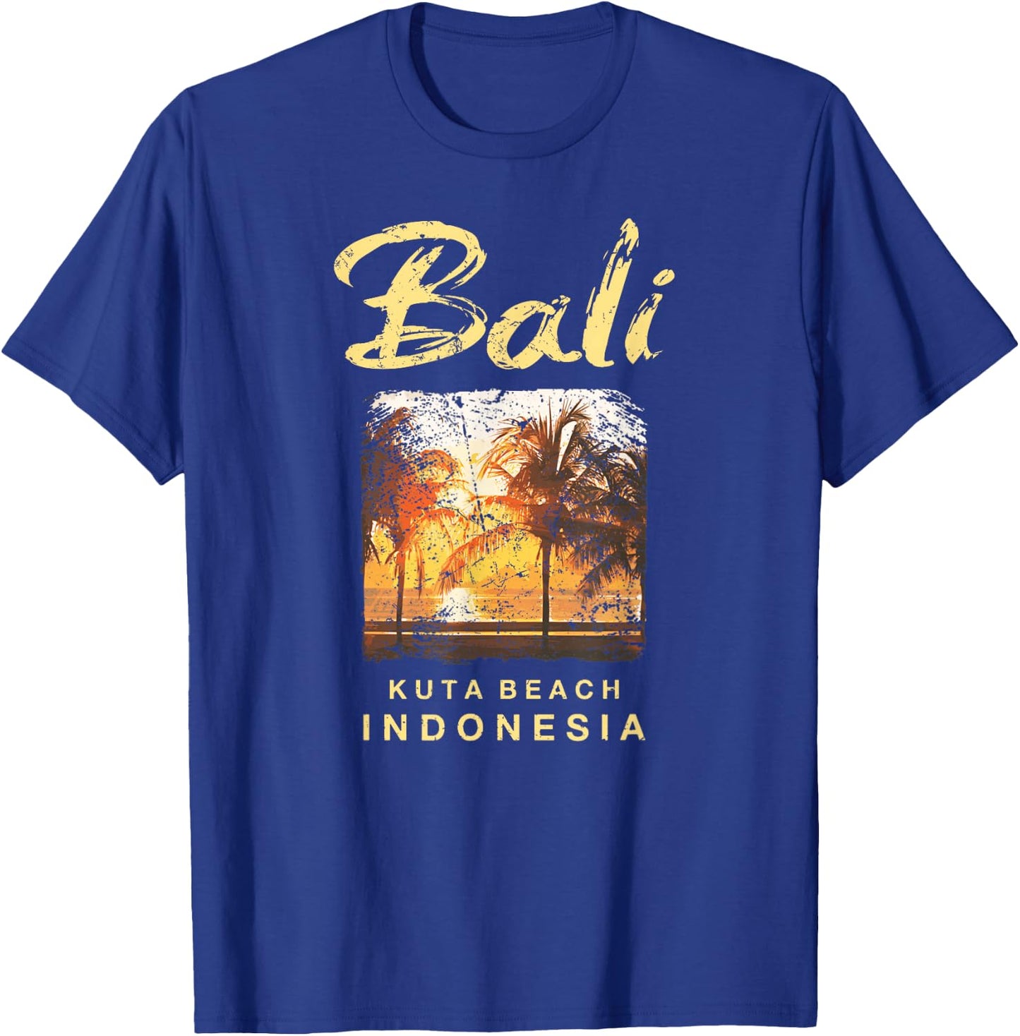 BALI Kuta Beach Indonesia Vintage Surfing T-Shirt - T-Shirt | Royal
