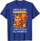 I Must Be Part Squirrel I Seem to Attract All The Nuts T-Shirt - T-Shirt | Royal
