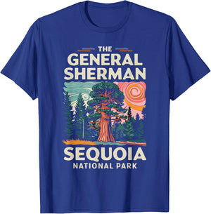 General Sherman Sequoia National Park Shirt Souvenir T-Shirt - T-Shirt | Royal