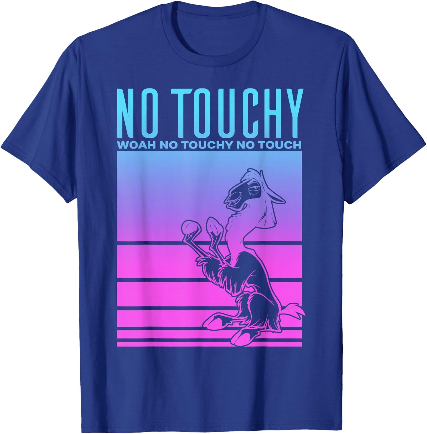 Disney The Emperor's New Groove No Touchy Graphic T-Shirt - T-Shirt | Royal