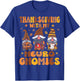 Thanksgiving With My Neuro Nurse Gnomes Fall Neurology T-Shirt - T-Shirt | Royal