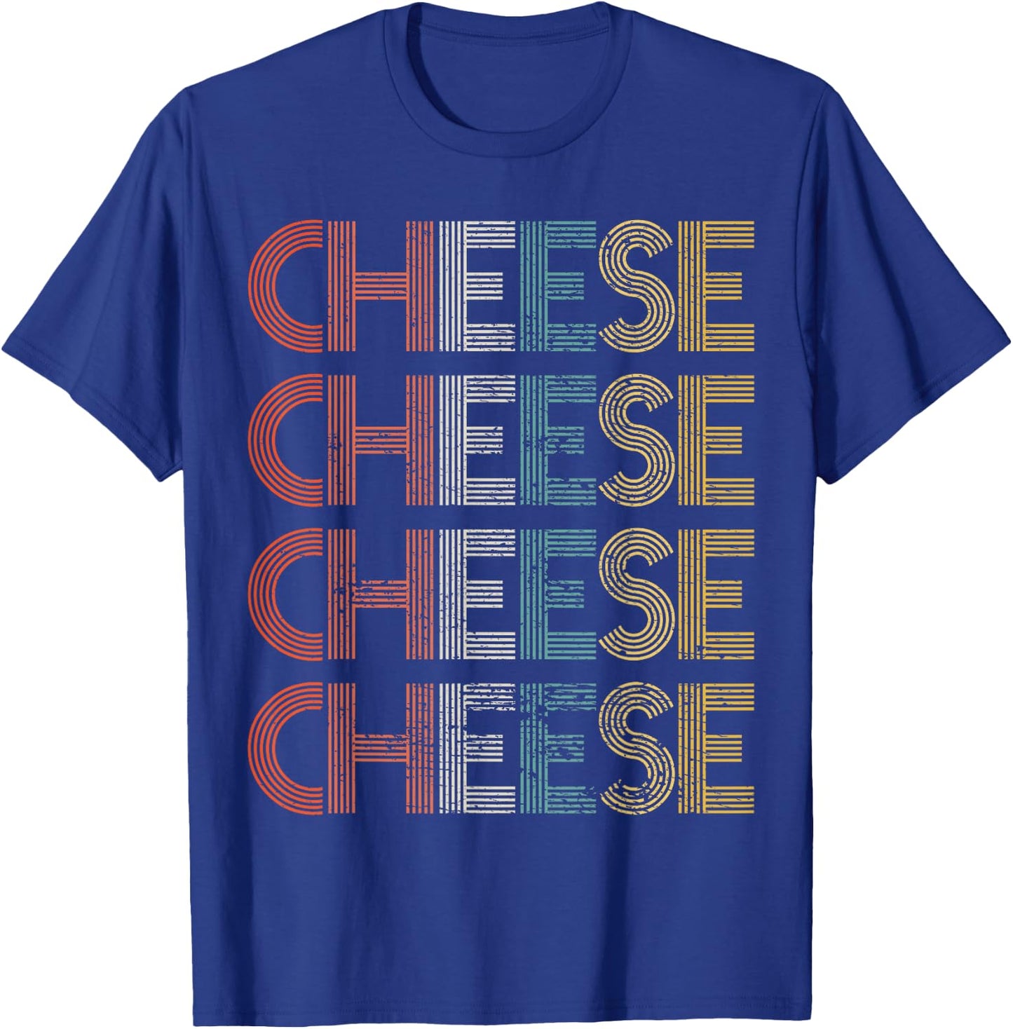 Vintage Cheese T-Shirt - T-Shirt | Royal