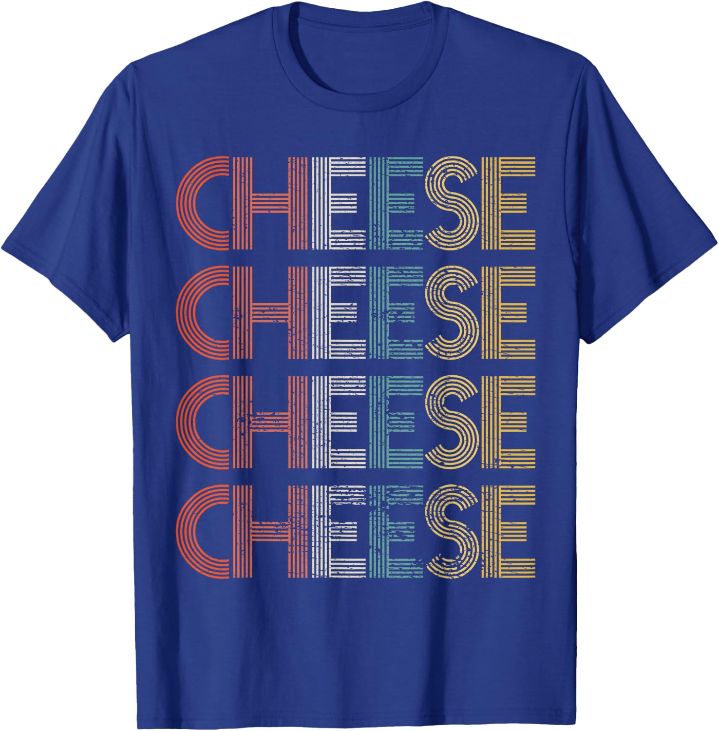 Vintage Cheese T-Shirt - T-Shirt | Royal