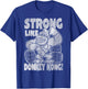 Nintendo Donkey Kong Super Strong Vintage Graphic T-Shirt - T-Shirt | Royal