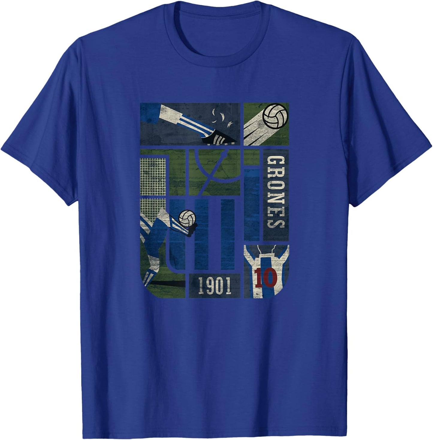 Fans of Alianza Lima "Grones" Peruvian Soccer T-Shirt - T-Shirt | Royal