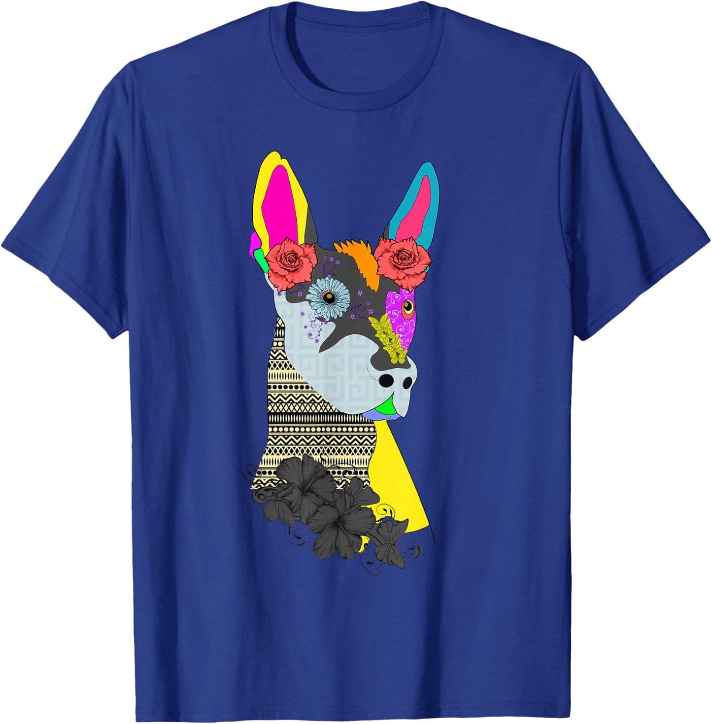 Bald is Beautiful - Xolito Mexican Hairless Dog T-Shirt - T-Shirt | Royal