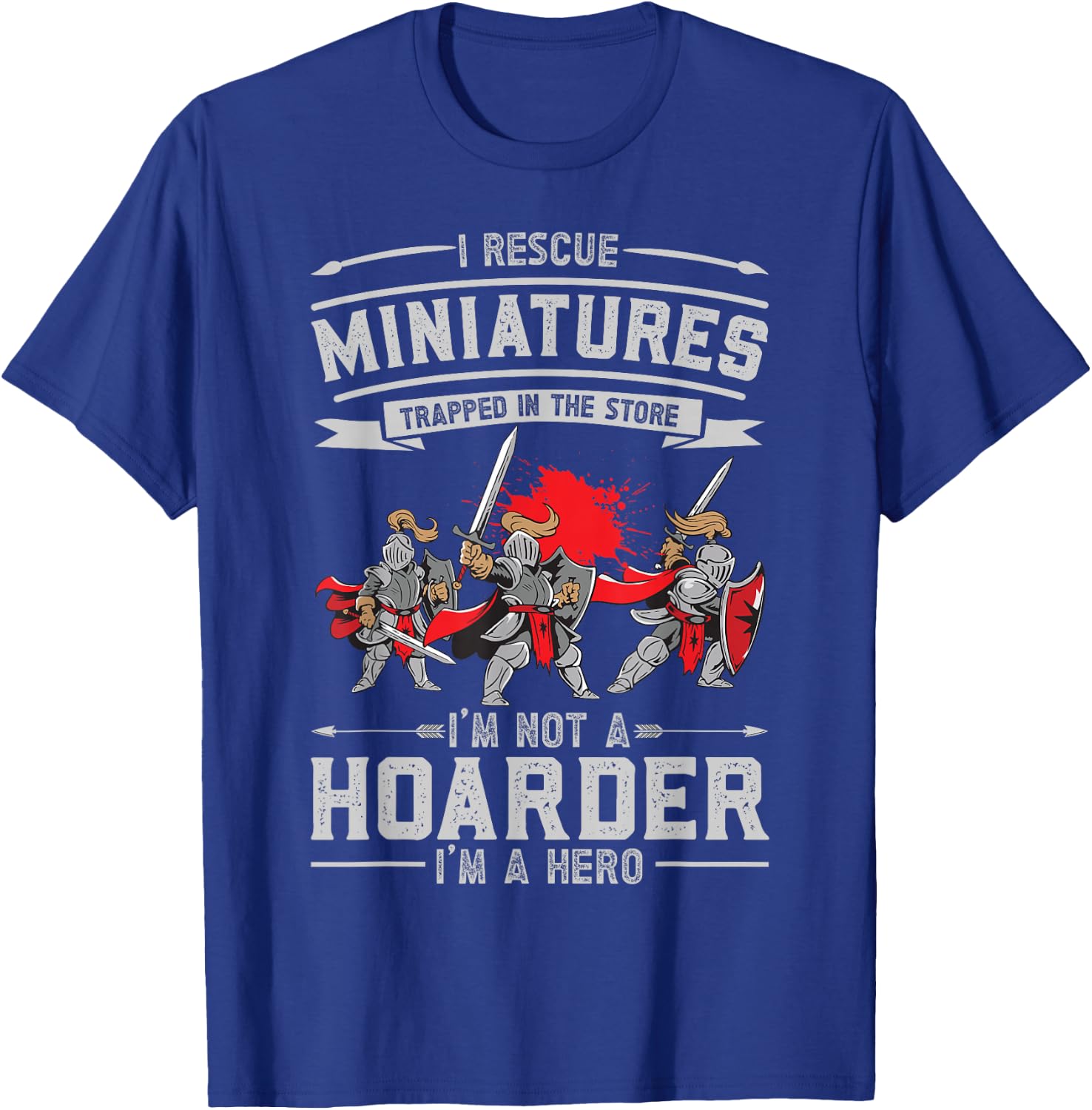 Miniature Painting T-Shirt - T-Shirt | Royal