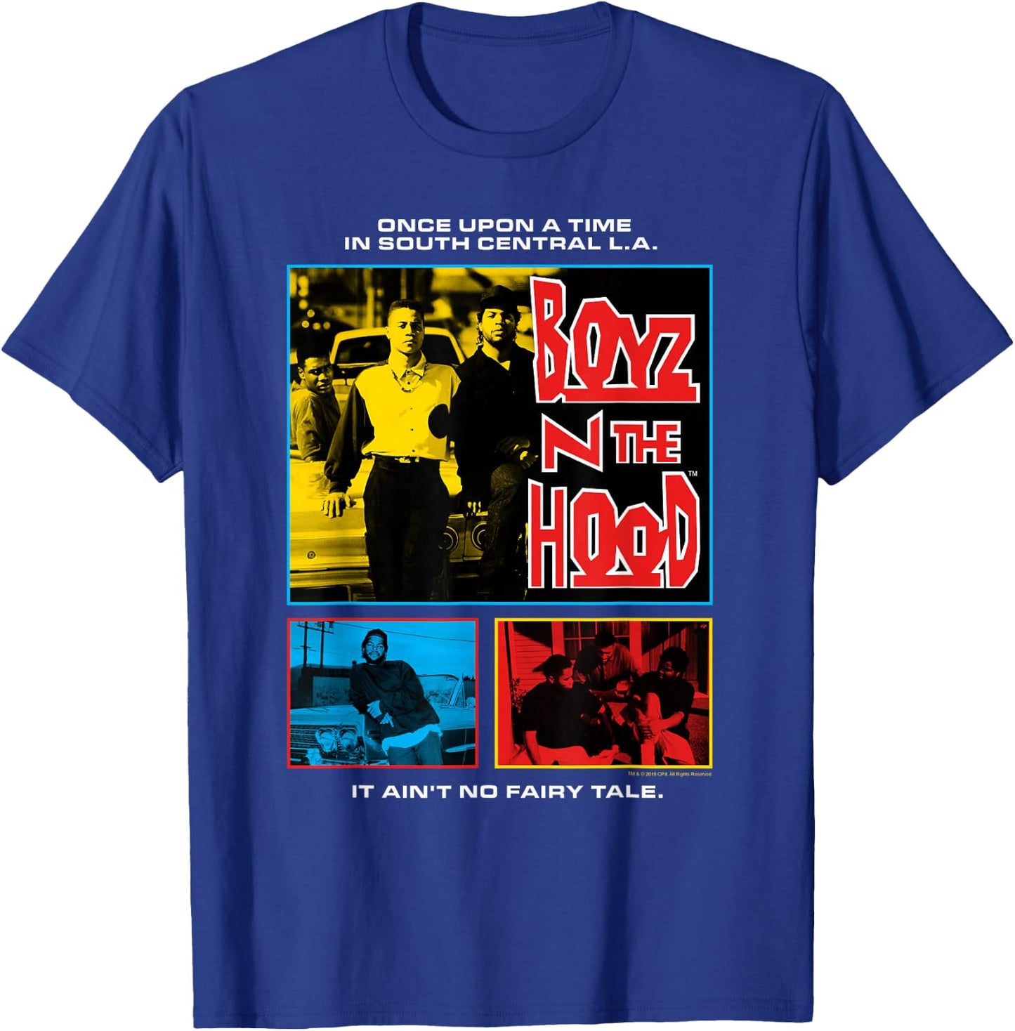 Boyz n The Hood South Central Poster T-Shirt - T-Shirt | Royal