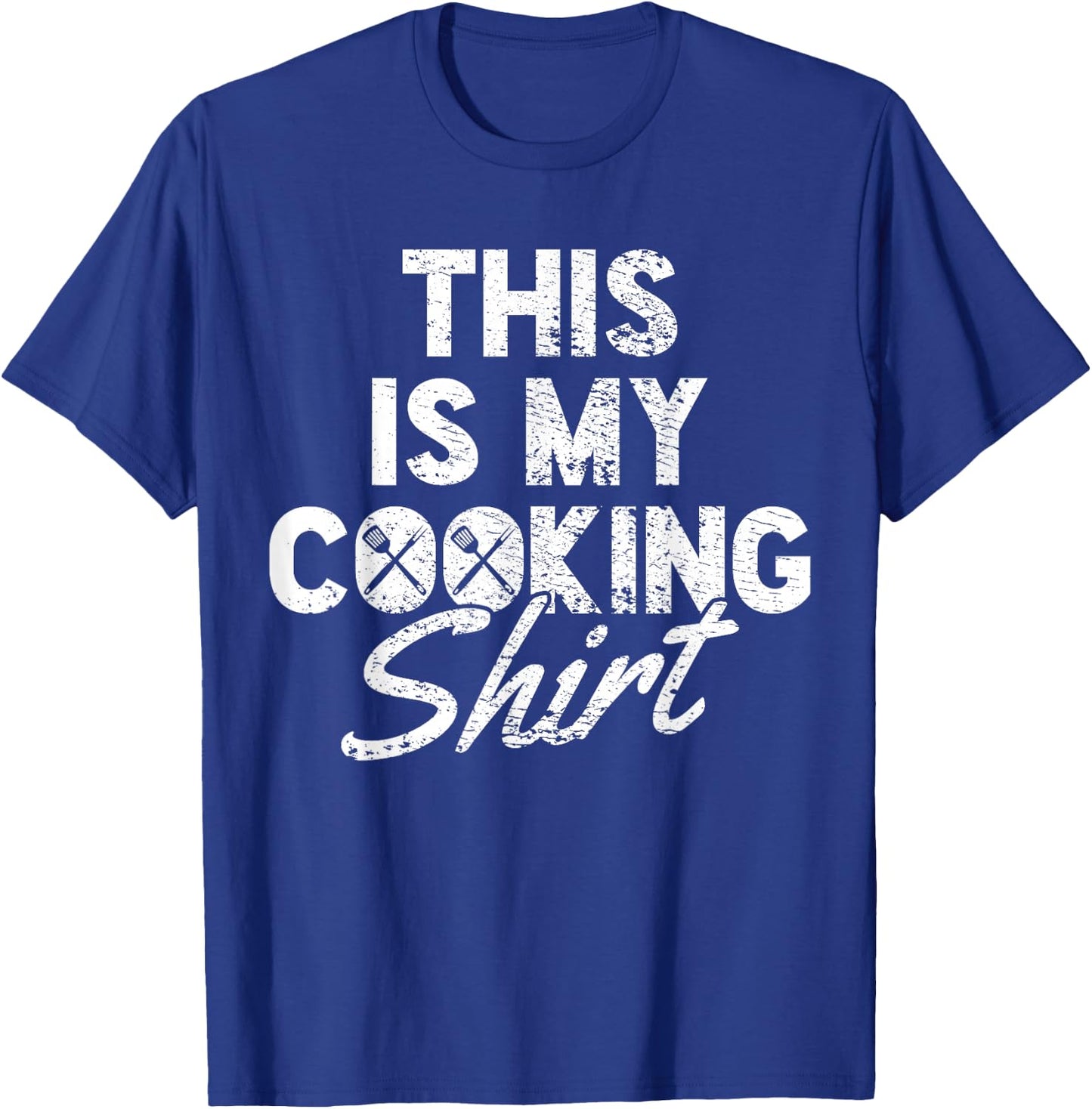 Cooking Cook Chef Vintage T-Shirt - T-Shirt | Royal
