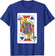 Jack Of Clubs Costume T-Shirt - T-Shirt | Royal