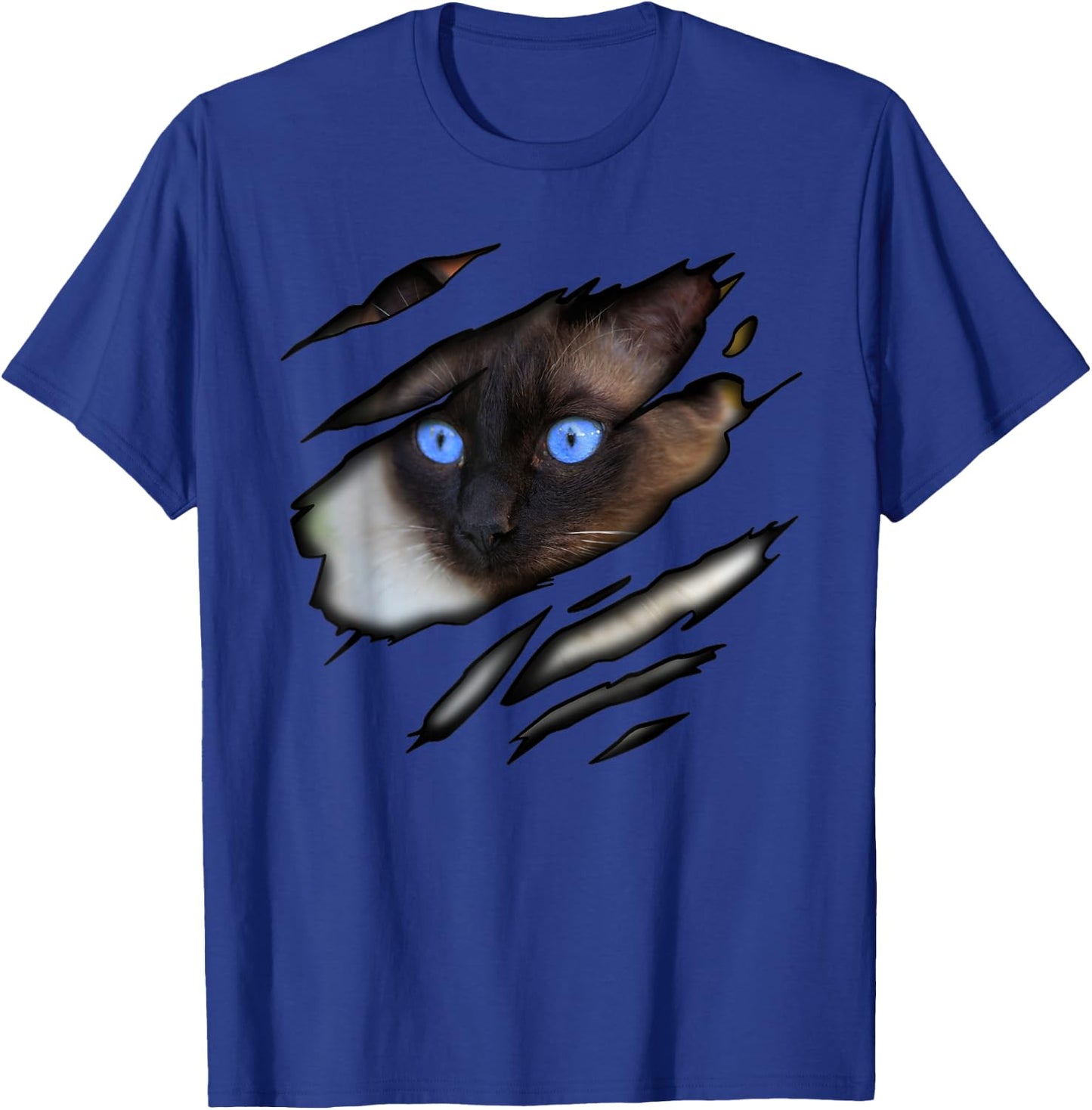 Siamese Cat in me design, Cadesign, Purebred Cat T-Shirt - T-Shirt | Royal