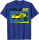 Disney Pixar Cars Dinoco Cruz Ramirez Small T-Shirt - T-Shirt | Royal