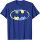 Kids DC Comics Batman Starry Night Logo T-Shirt - T-Shirt | Royal