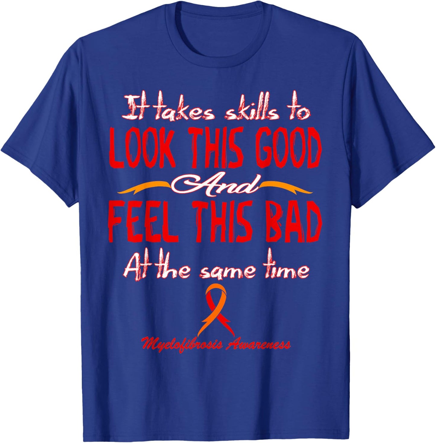 Myelofibrosis Awareness T-Shirt - T-Shirt | Royal