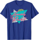Gnarly Dude | Retro Vintage 80's 90's Surfer Surf Gift T-Shirt - T-Shirt | Royal