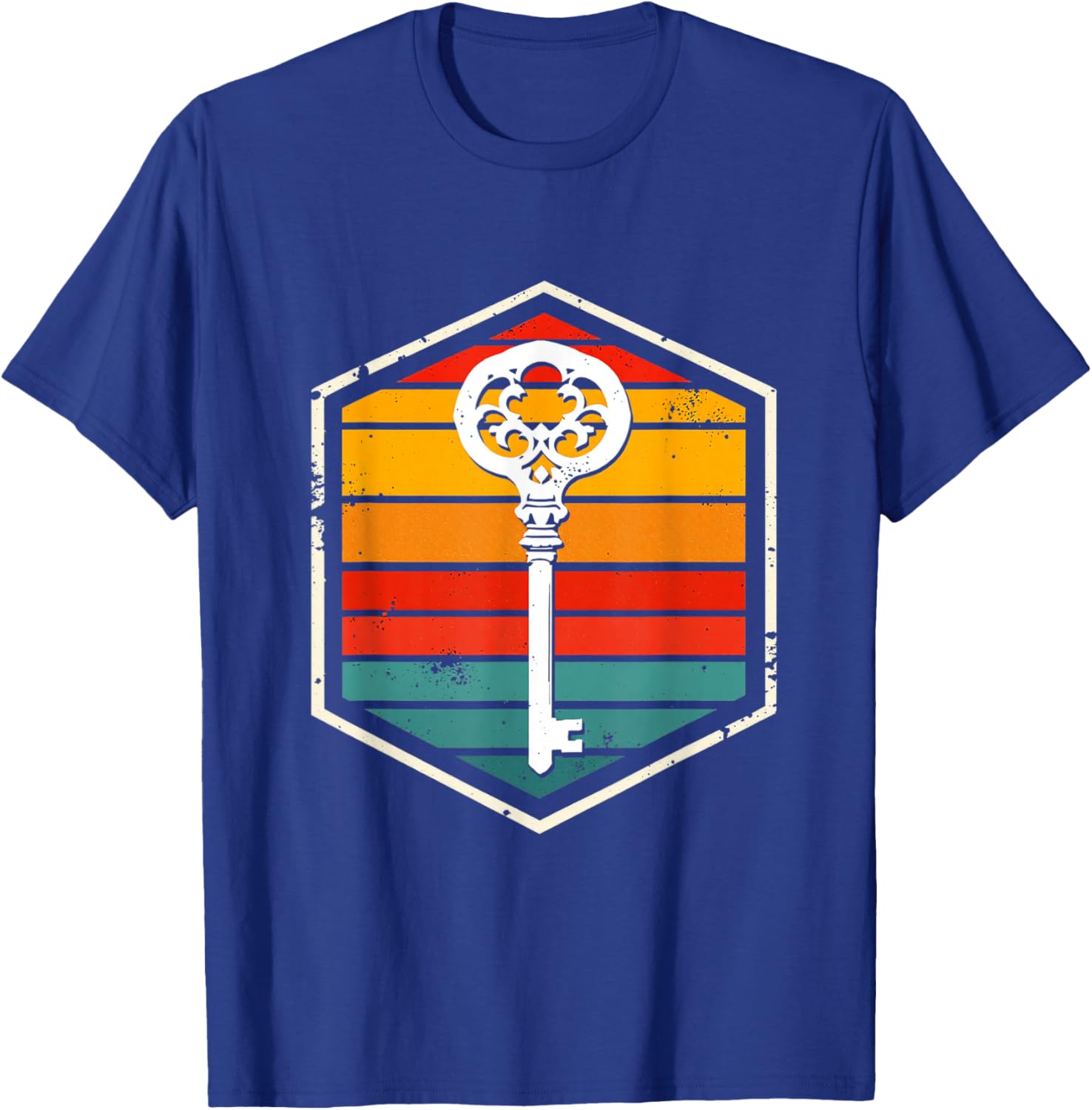 Vintage Key T-Shirt - T-Shirt | Royal