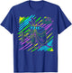 Ren and Stimpy Neon Line Art T-Shirt - T-Shirt | Royal