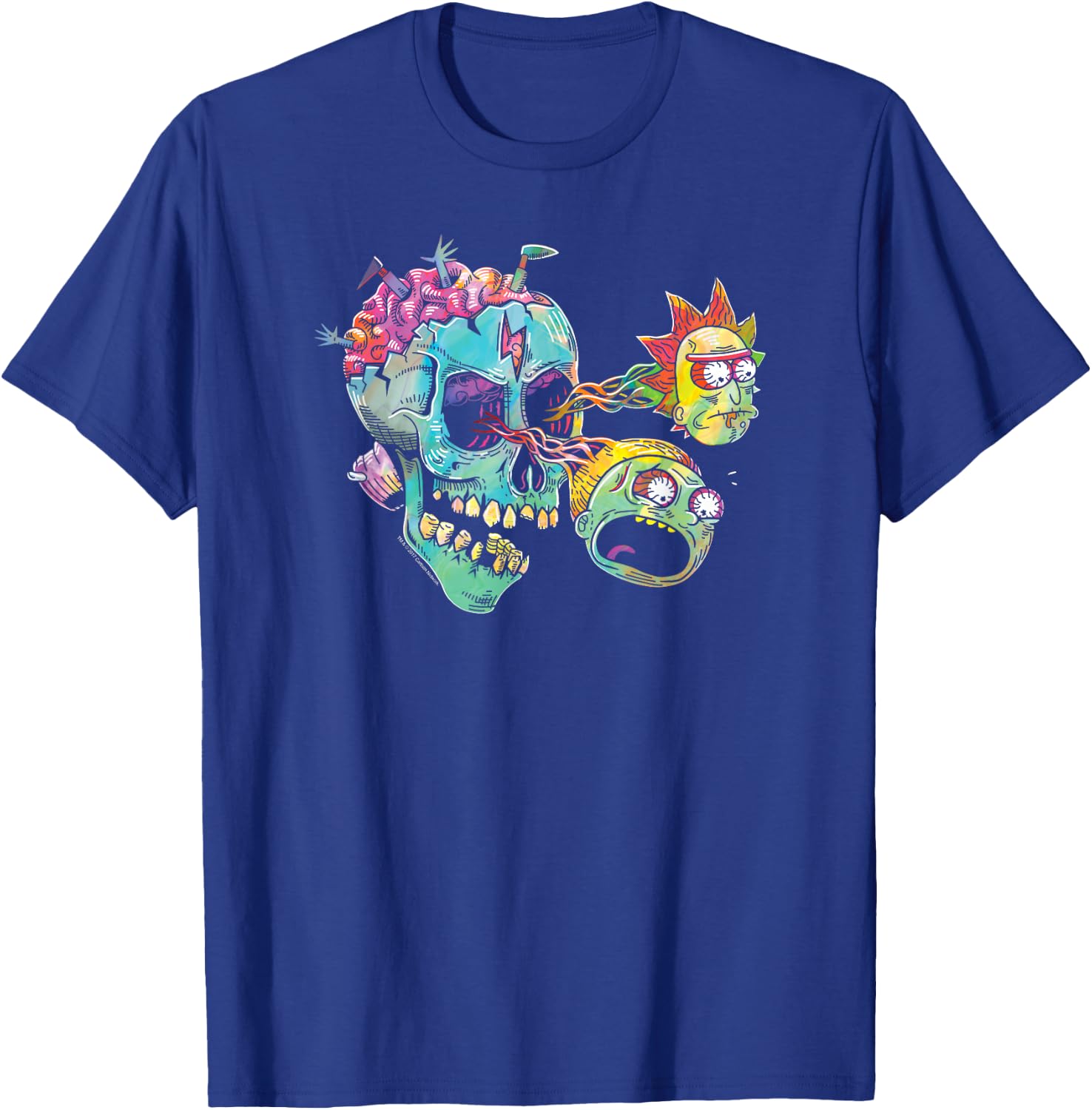 Rick and Morty Rick and Morty as Eyeballs T-Shirt - T-Shirt | Royal