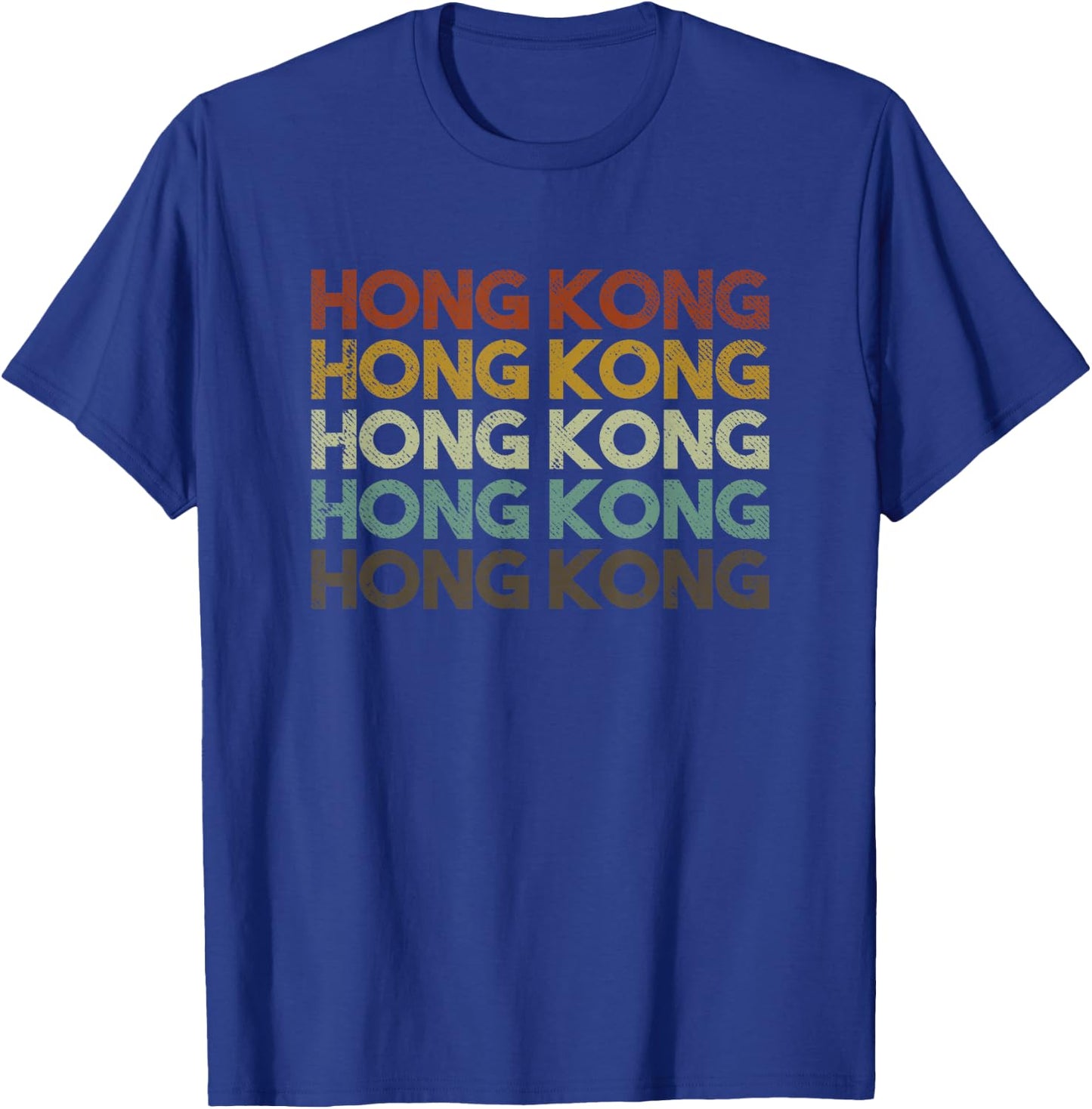 Retro Hong Kong T-Shirt - T-Shirt | Royal