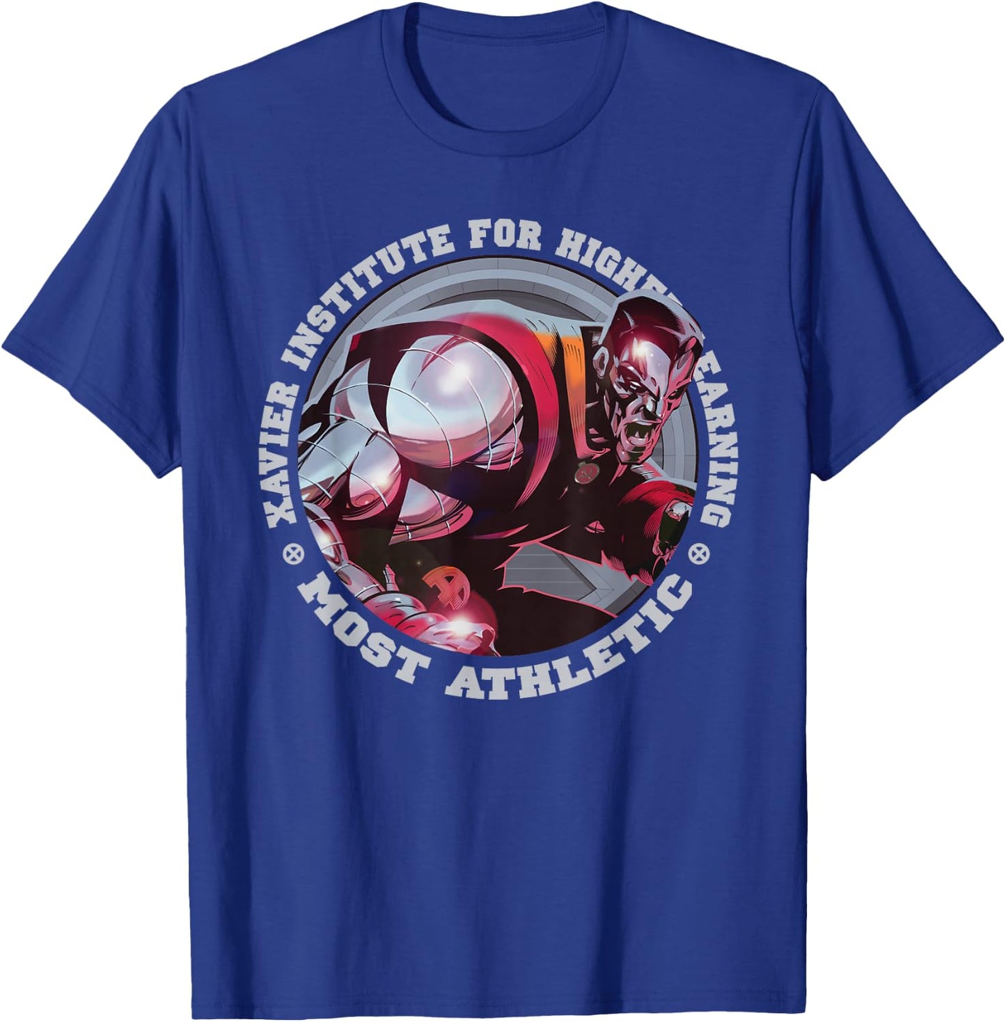 Marvel X-Men Colossus Most Athletic T-Shirt - T-Shirt | Royal