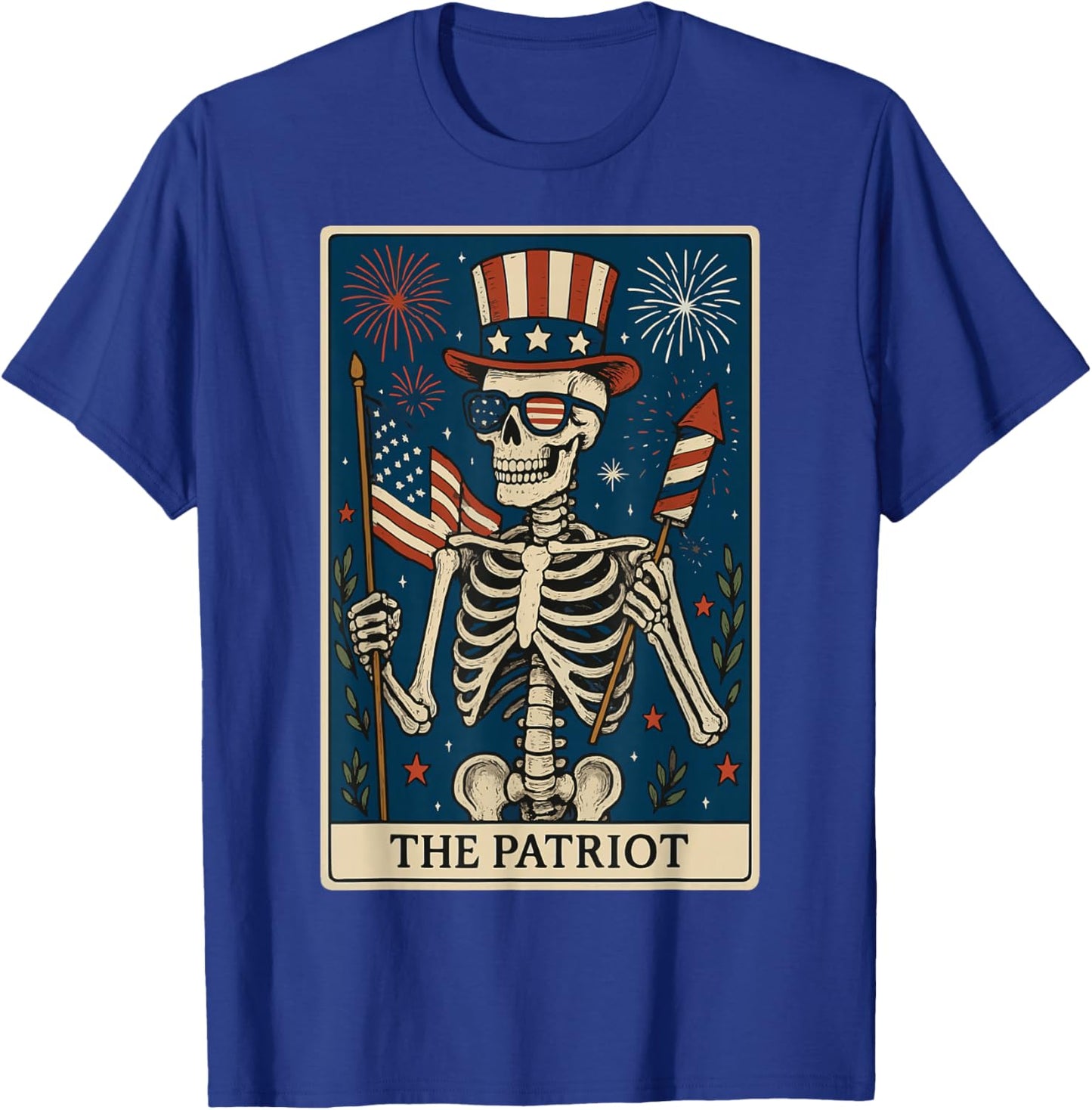 The Patriot Tarot Card T-Shirt - T-Shirt | Royal