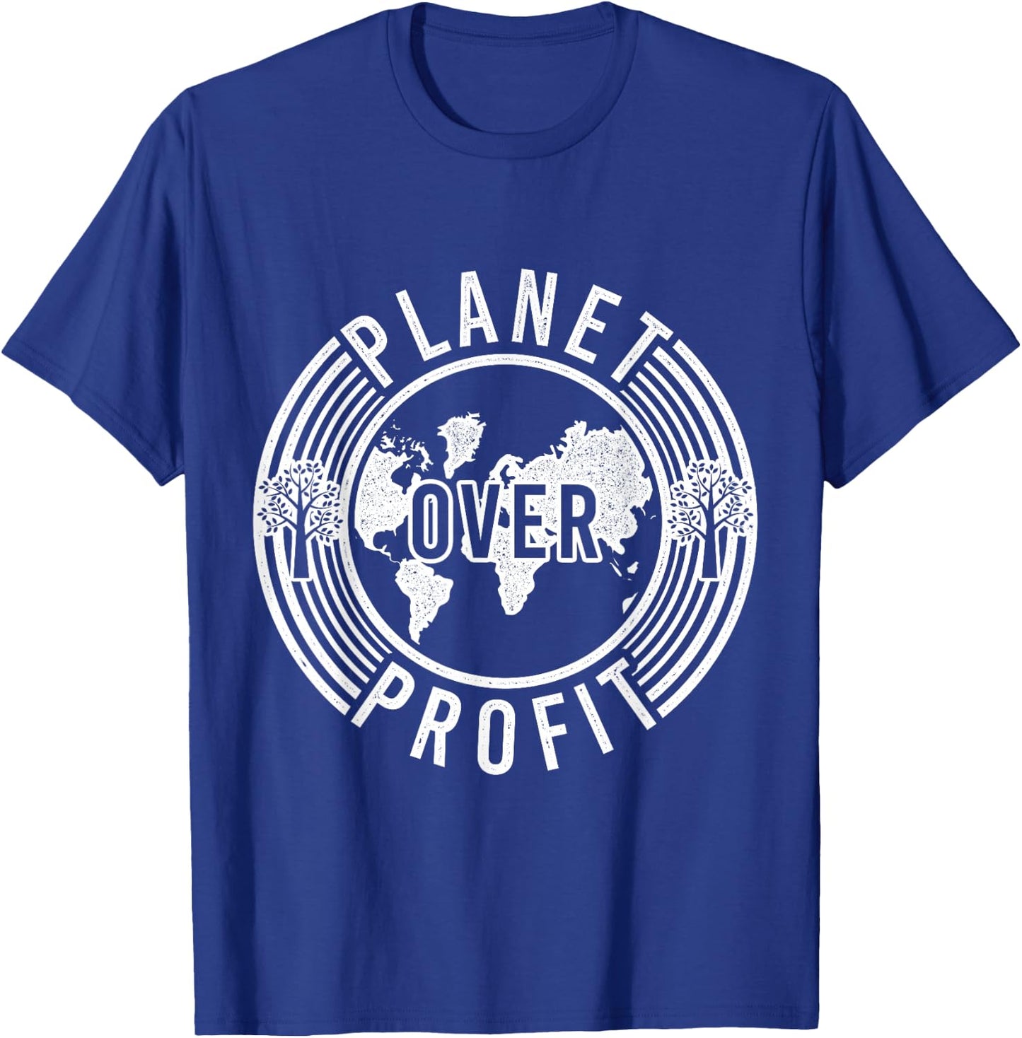 Climate Change Environment Environmentalist Capitalism T-Shirt - T-Shirt | Royal