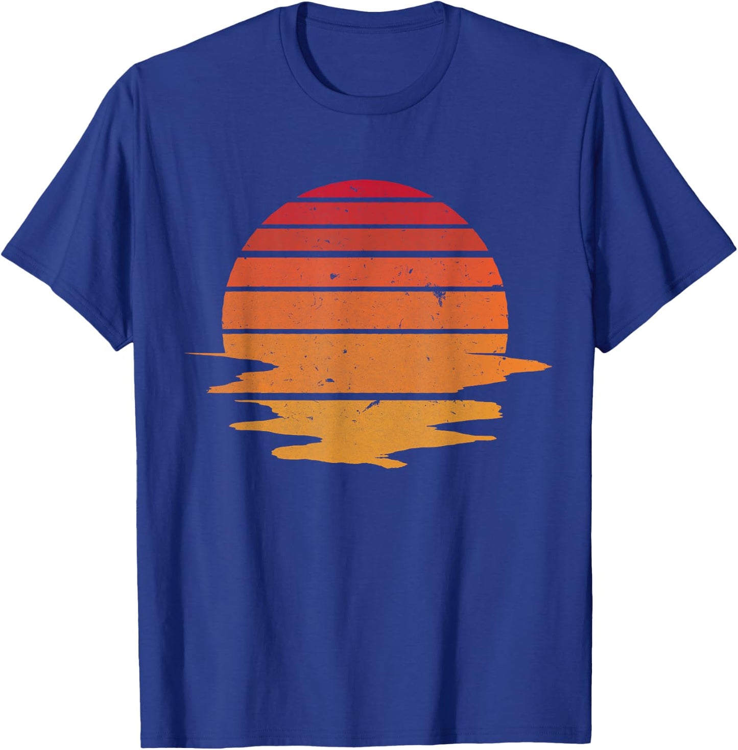 Vintage sunset shirt T-Shirt - T-Shirt | Royal
